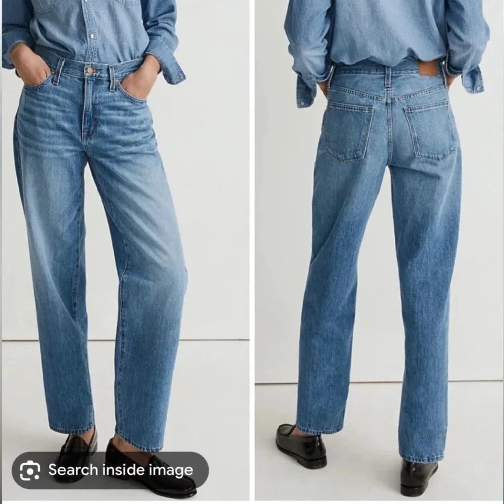 Madewell Slouchy Boyjean Size 26
